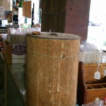 antique primitive barrel keg