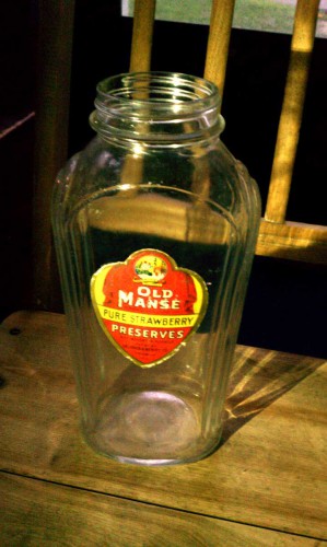 vintage Oelerich & Berry Co Old Manse bottle