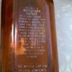 vintage brown glass milk bottle