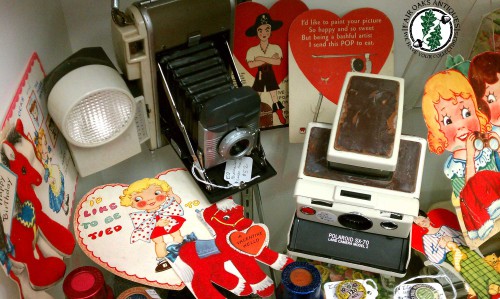 vintage cameras and valentines for sale