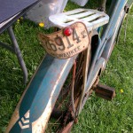 vintage 1954 milwaukee bike lic plate