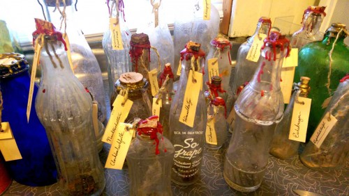 making spirit bottles