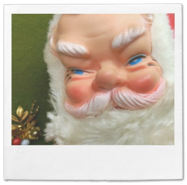 retro_rubber_faced_santa_polaroid_napkins