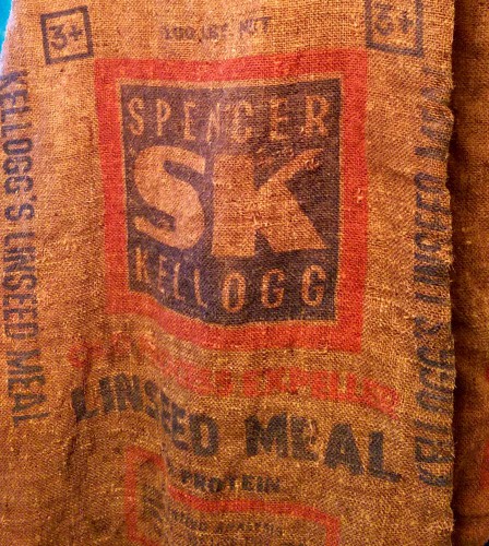 spencer kellogg burlap feed sack