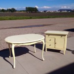 salvaged country primitive furniture creamy butter color
