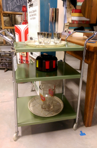 mid-century-modern-three-tier-metal-rolling-car-barcart-with-glasst-barware