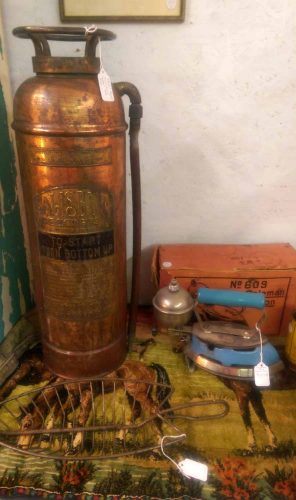 antique-copper-fire-extinguisher-blue-coleman-iron