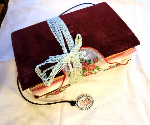 red velvet junk journal