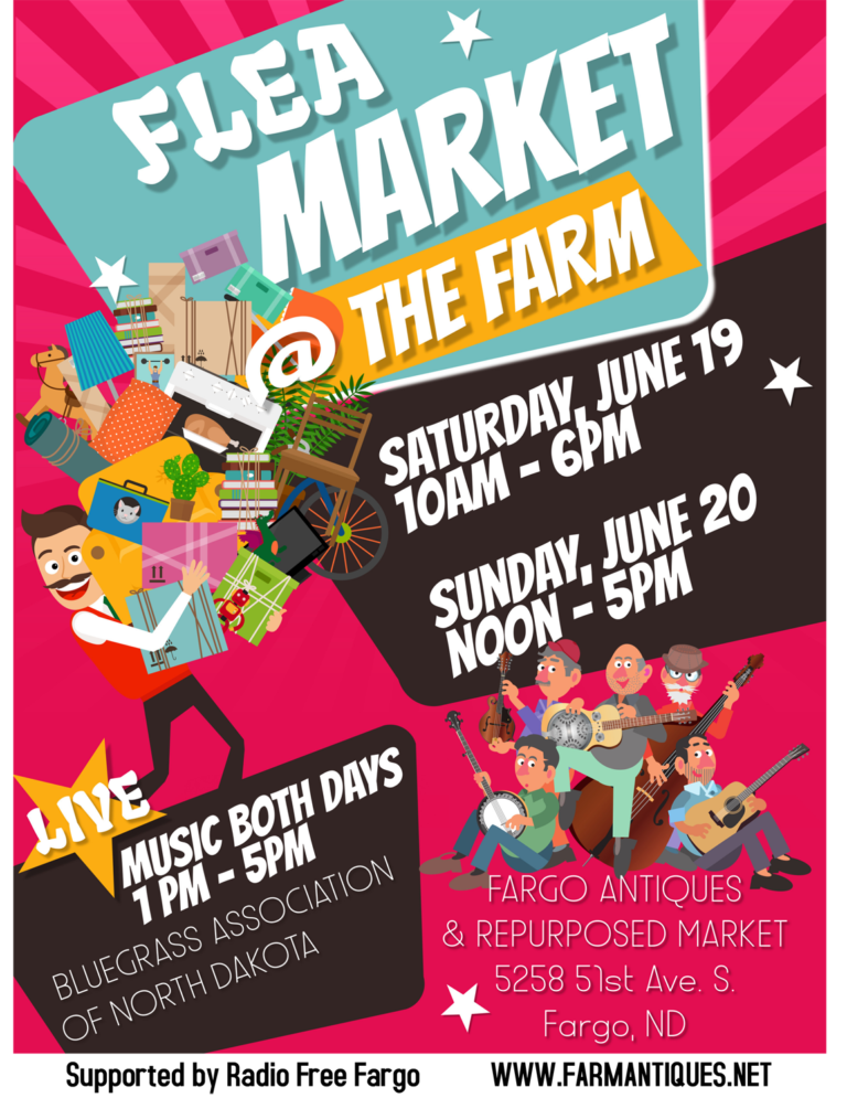 Sales & Music At The Fargo Flea Market!